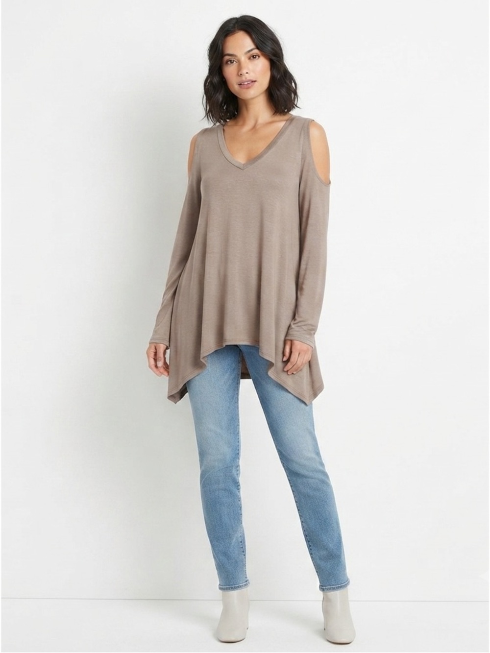 Tresics Cold Shoulder Blouse Medium